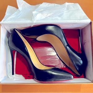 Christian Louboutin - Pigalle Follies 100mm Napa shinny 39
